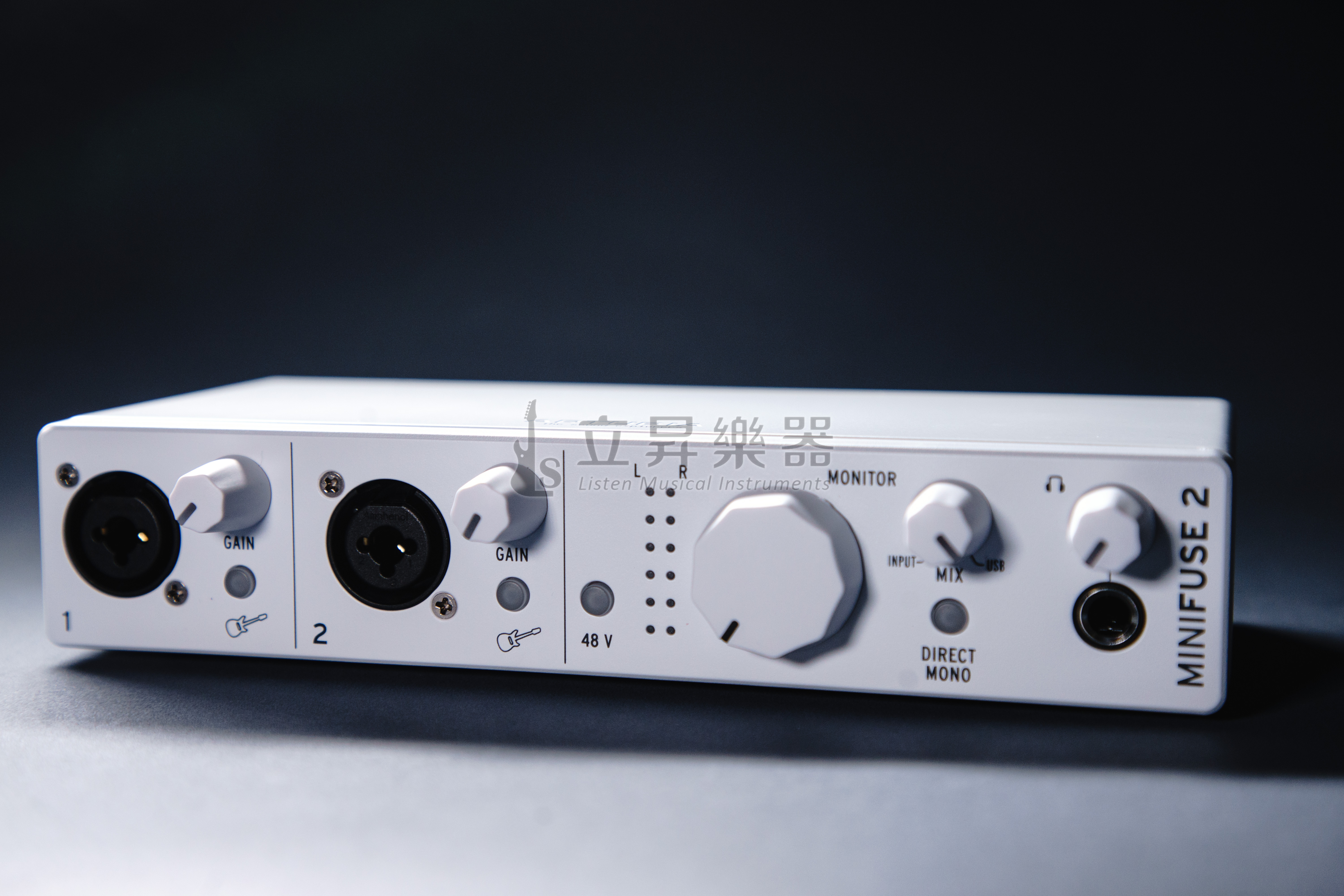 Arturia MiniFuse2 USB 便攜式 錄音介面 二進二出 附Midi in/out 黑白雙色可選