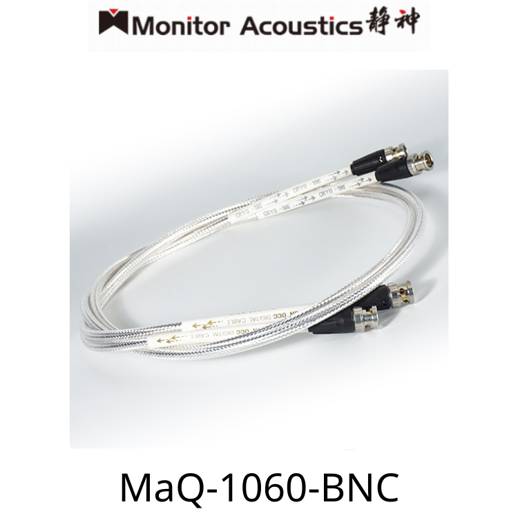 Monitor Acoustics 靜神 MaQ-1060-BNC Copper 訊號線