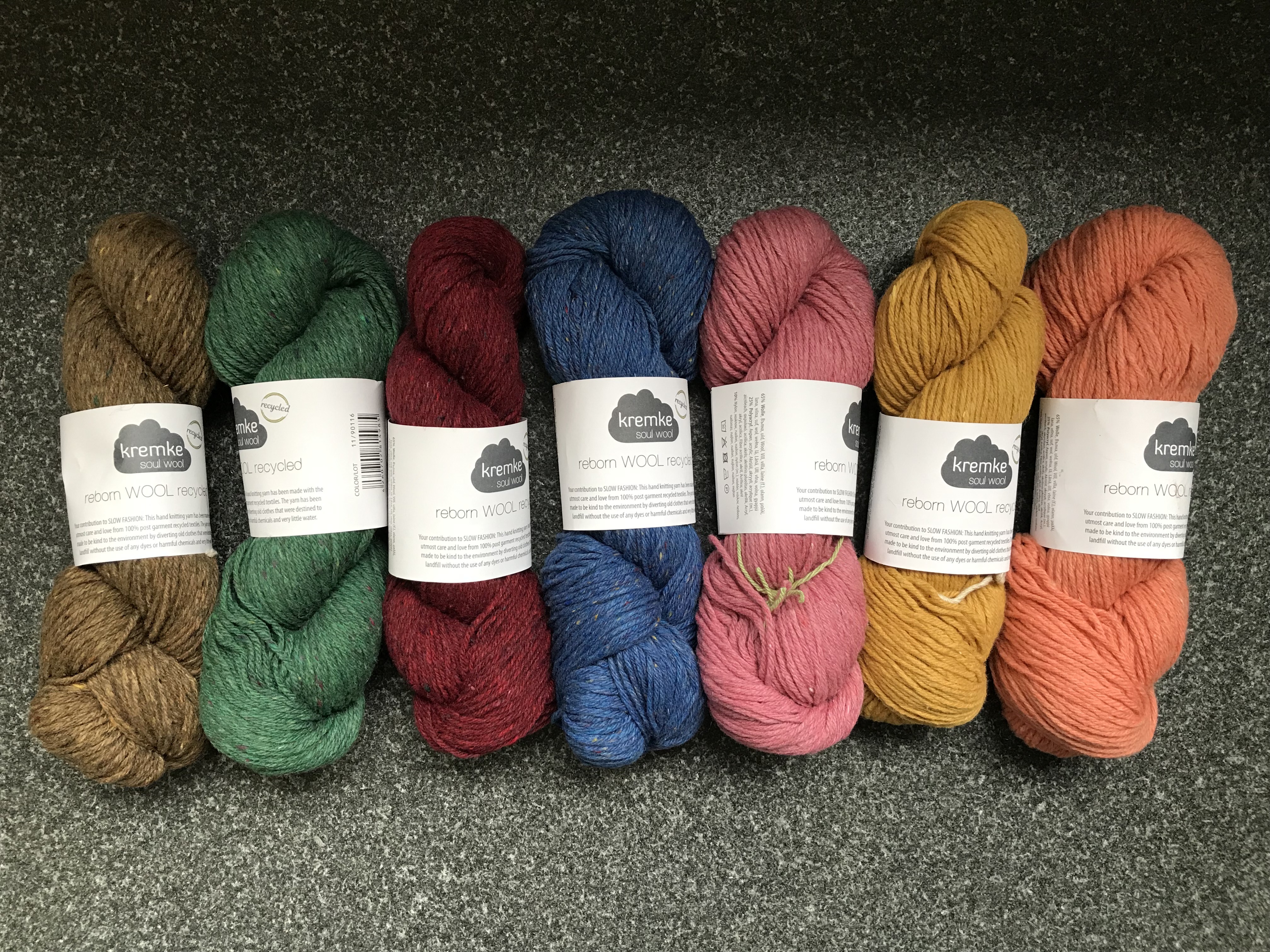 [Kremke Soul Wool] reborn Wool recycled 升級再造羊毛線