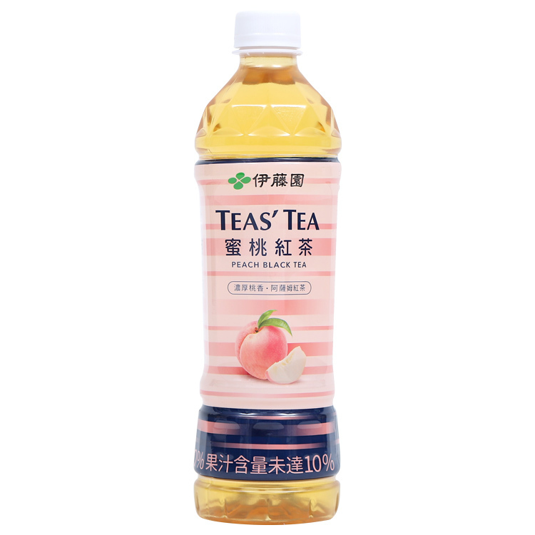 伊藤園 TEAS' TEA蜜桃紅茶/535ml