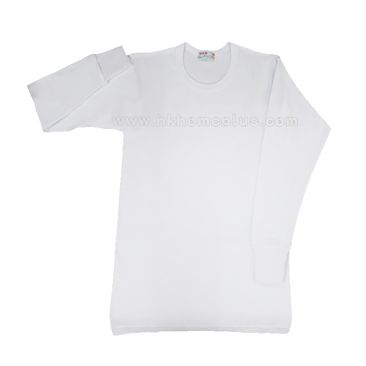 3件裝 菊花牌: 童裝圓領長袖衫 (20-30A碼)