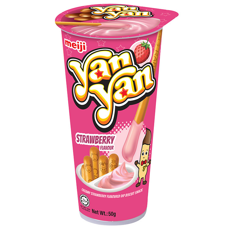 明治 洋洋棒餅乾/草莓口味