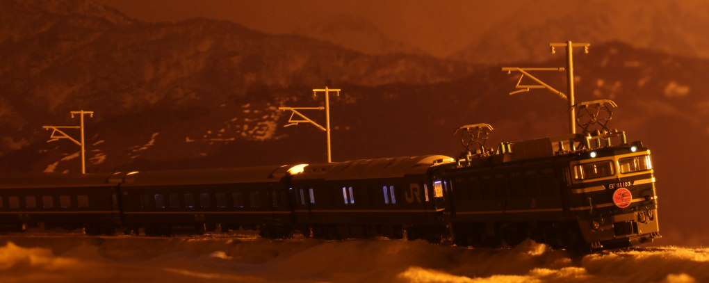 Kato 10-870 N規 24系 寢台特急 暮光快車 4輛增節組