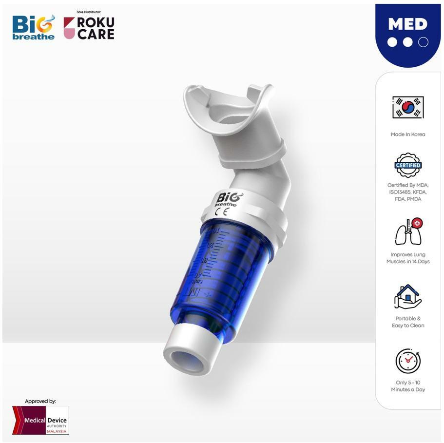 Bigbreathe MID IMT 吸氣機訓練器  - BLUE