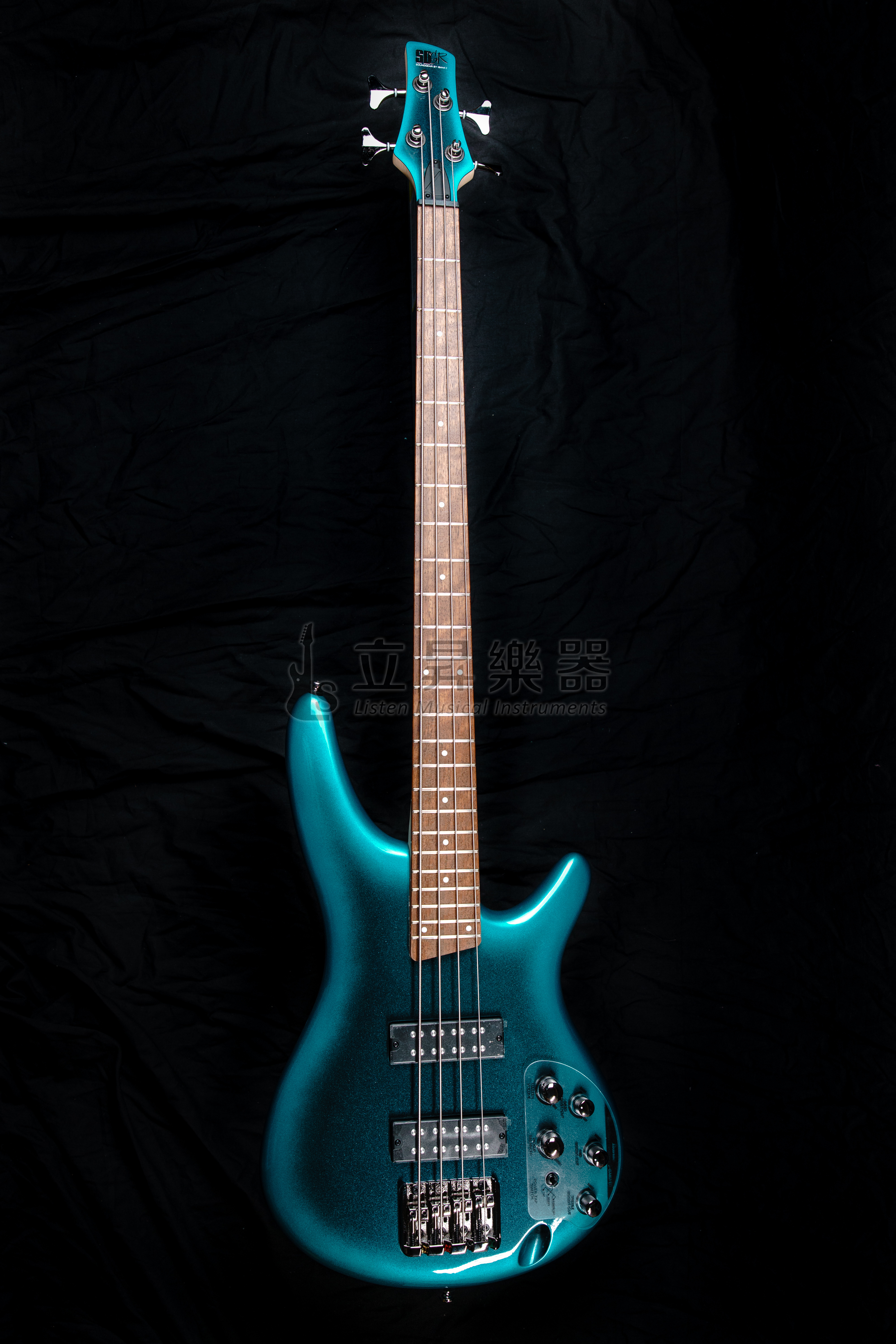 Ibanez SR300E-CUB 主動式 電貝斯 環爆藍