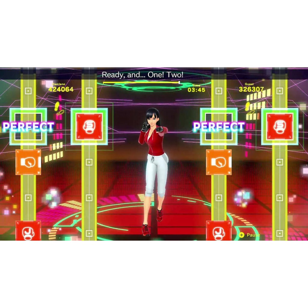 (English Switch + & Nintendo Version)任天堂 2 健身拳击2 Chinese Exercise Fitness Boxing Rhythm