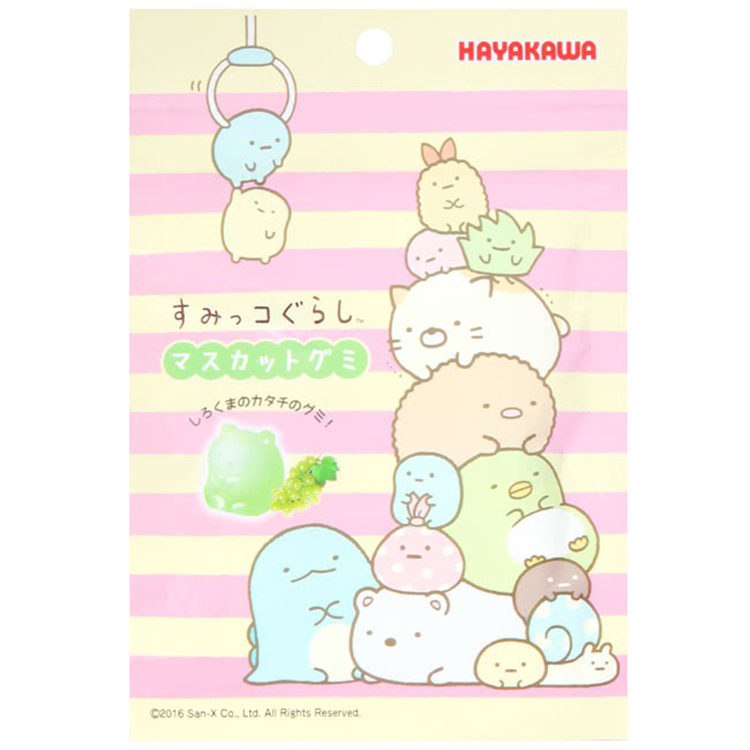 早川製菓 角落小夥伴造形軟糖/青葡萄風味