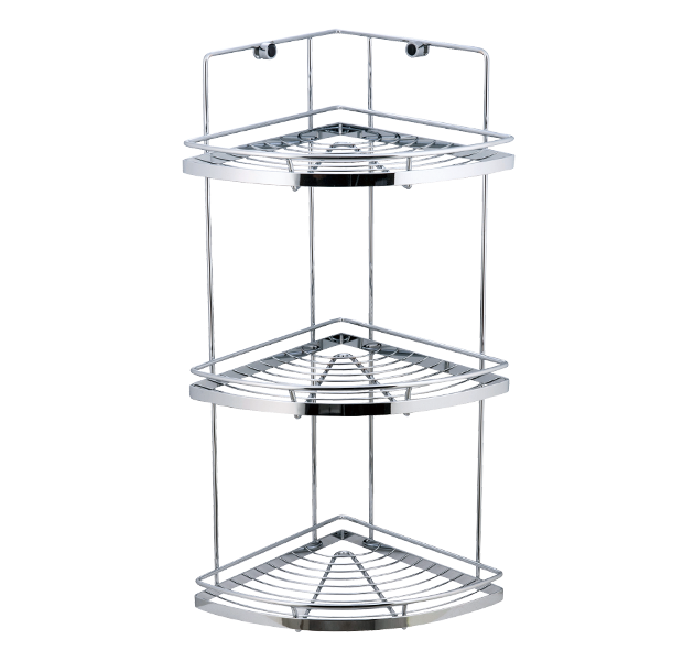 OVO京典衛浴 收納籃推薦型號 AL0010 三層角落收納籃 *