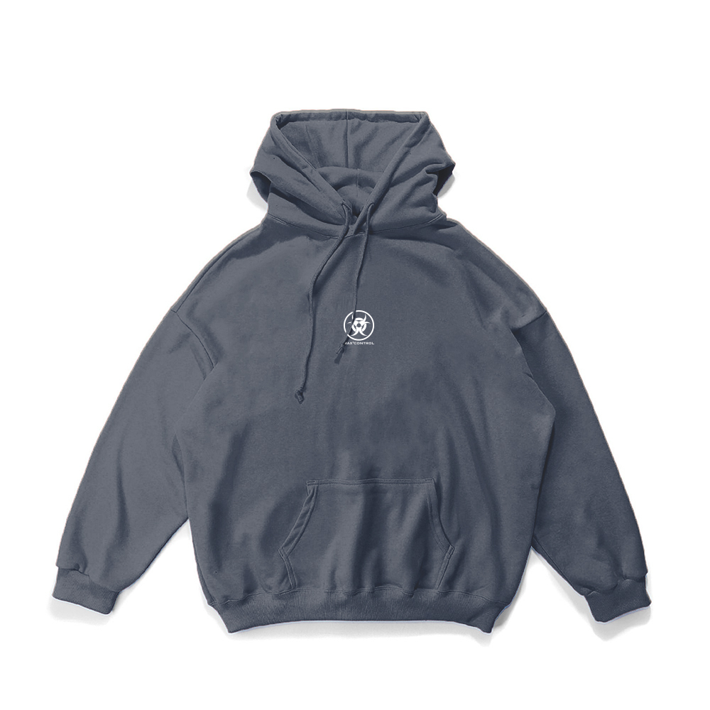 MAXXC 涉谷生化帽T-灰藍