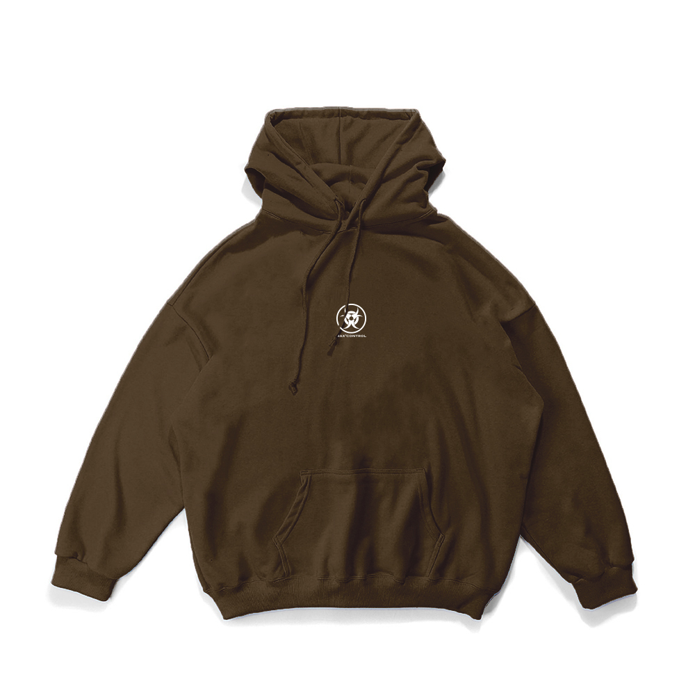 MAXXC 涉谷生化帽T-咖啡