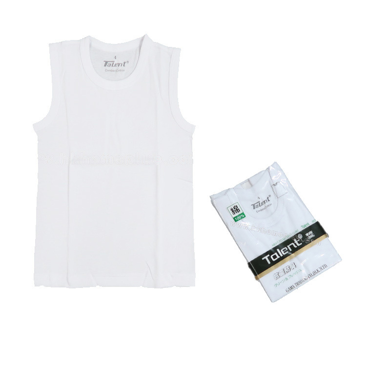 3件裝 精英牌: 童裝圓領翼袖背心 (4-18碼)