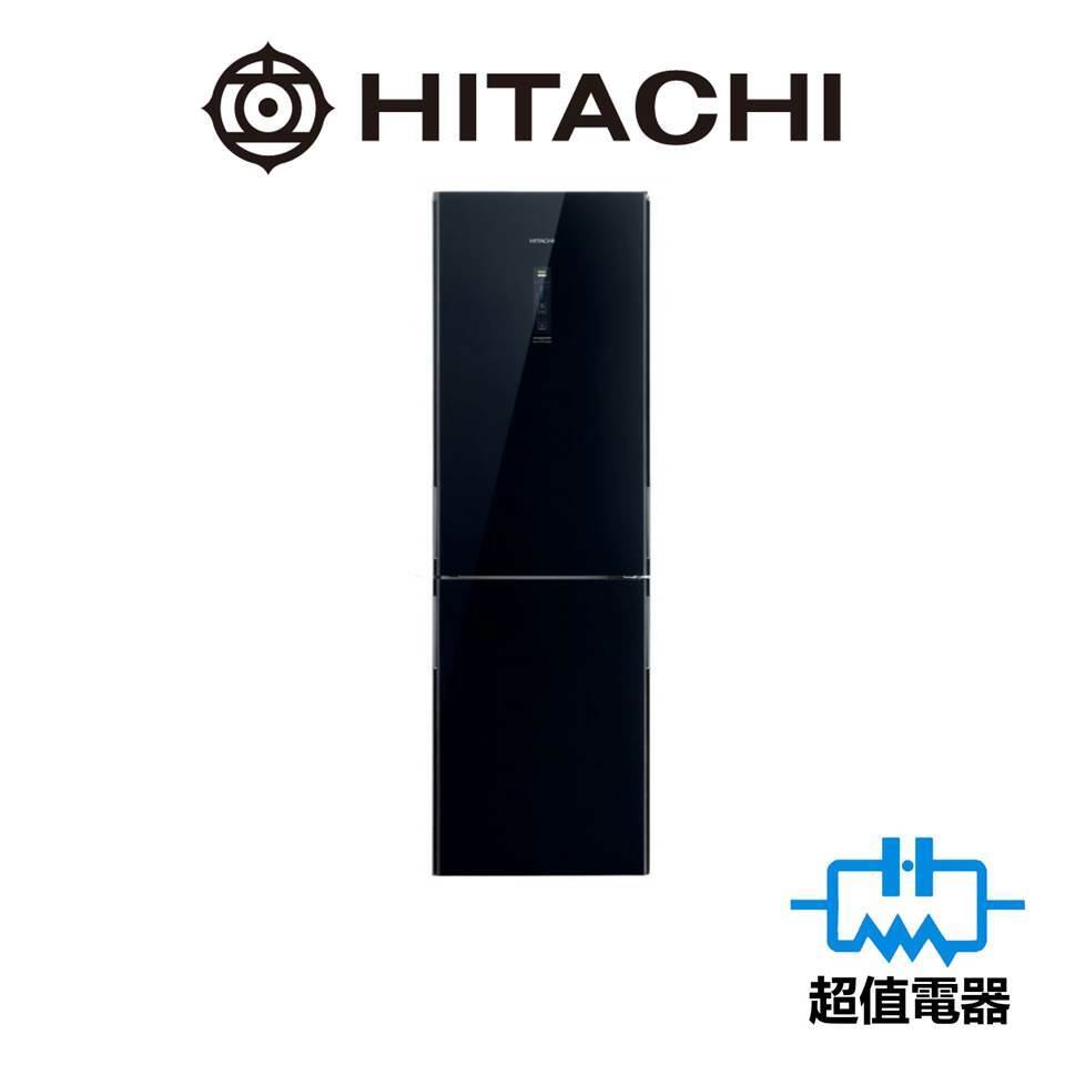 Hitachi 日立 RBX380PH9 312公升 底層冷藏式雙門雪櫃 (GBK/GSB)