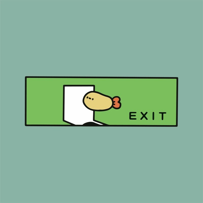 Crazy eyes 瘋狂眼珠｜金屬別針｜EXIT炸蝦