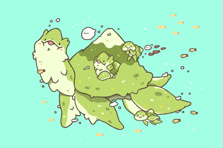 Crazy eyes 瘋狂眼珠｜明信片｜龜山島