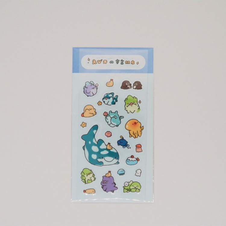 Crazy eyes 瘋狂眼珠｜透明貼紙｜宇宙朋友