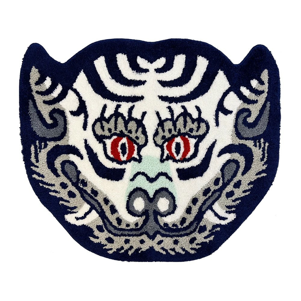 RAW EMOTIONS 西藏虎門毯 白色