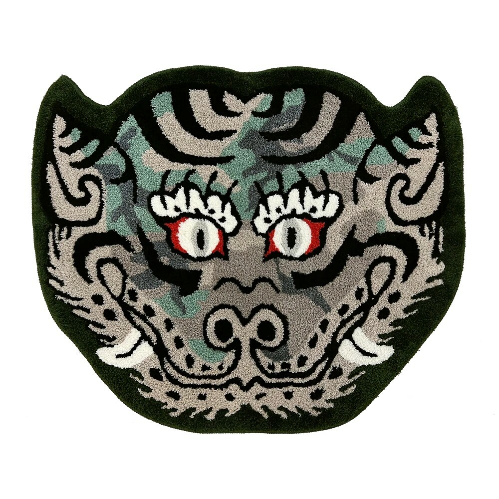 RAW EMOTIONS 西藏虎門毯 迷彩