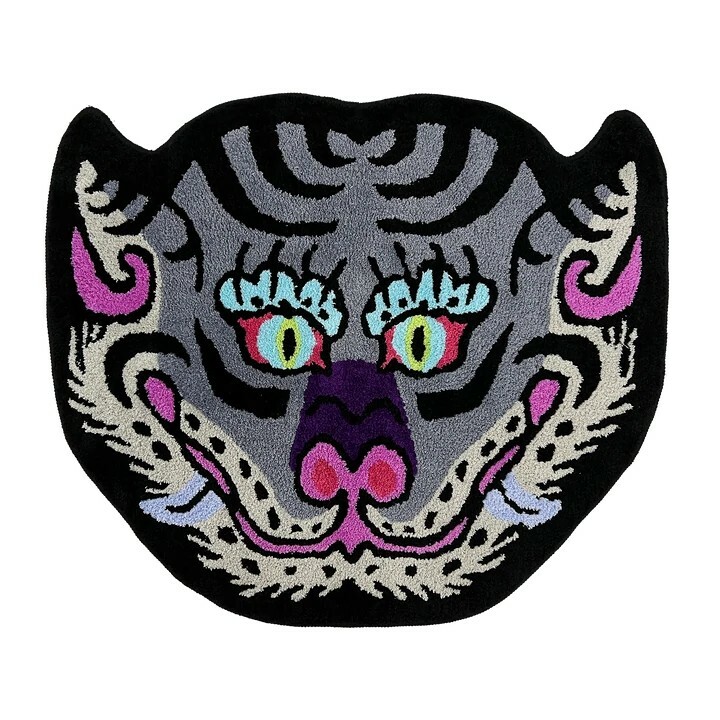 RAW EMOTIONS 西藏虎門毯 紫色