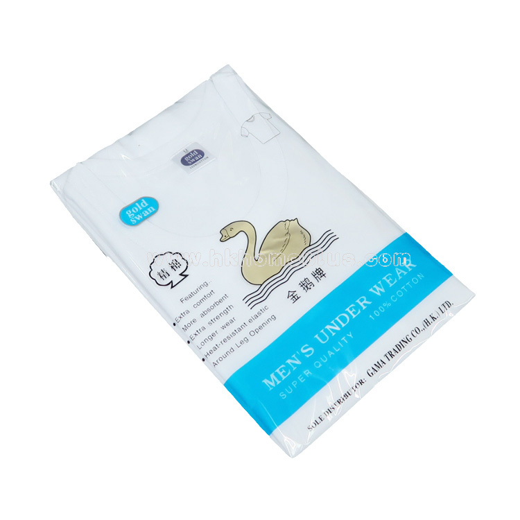 3件裝 金鵝牌: 男裝圓領短袖衫 (S-XL碼)