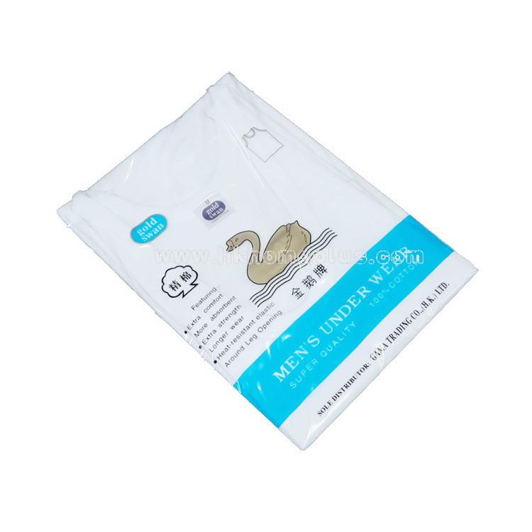 3件裝 金鵝牌: 男裝羅紋圓領背心 (S-XL碼)