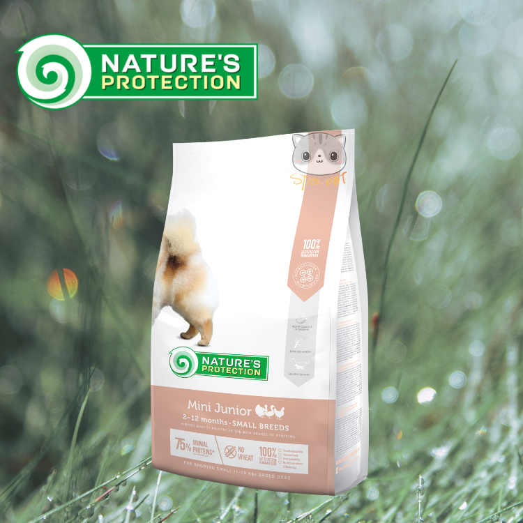 Nature's Protection Dog Dry Feed - Mini Junior 7.5kg