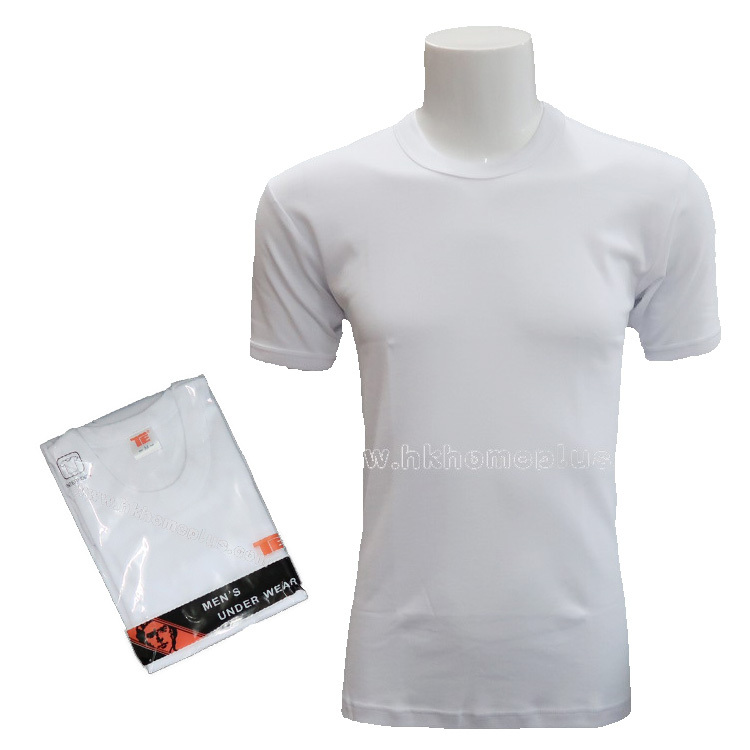 3件裝 TE牌: 男裝厚身圓領短袖衫 (S-XL碼)