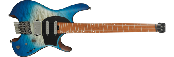 Ibanez Ibanez 電吉他 QX54QM BSM 無頭琴 — 三峽吉他 / Bass