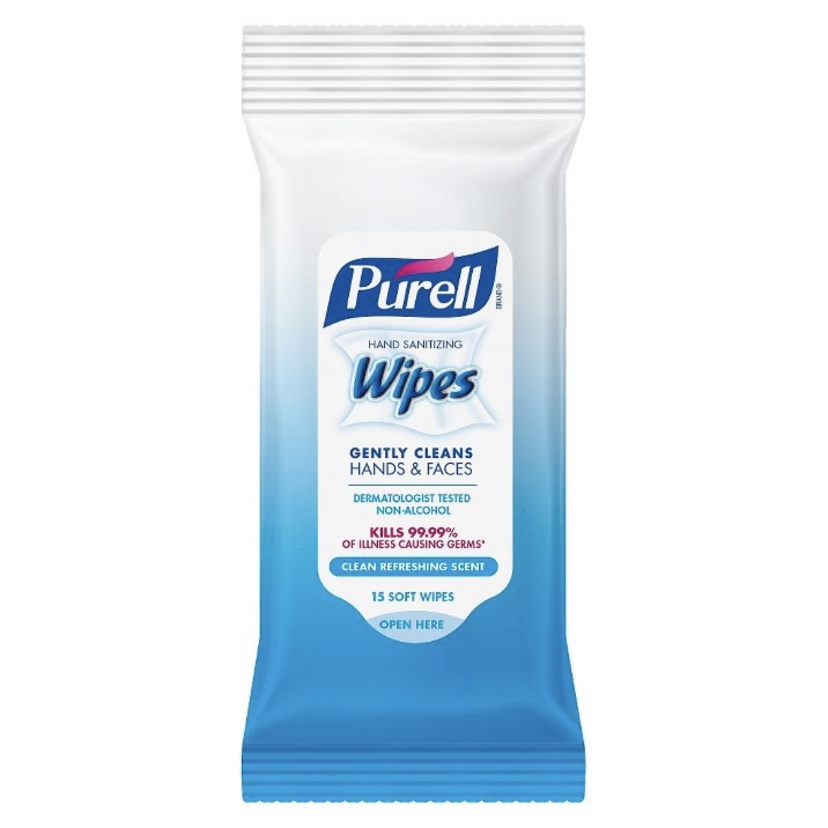抗疫小幫手🖐🏻Purell - 消毒濕紙巾15片裝 便攜款