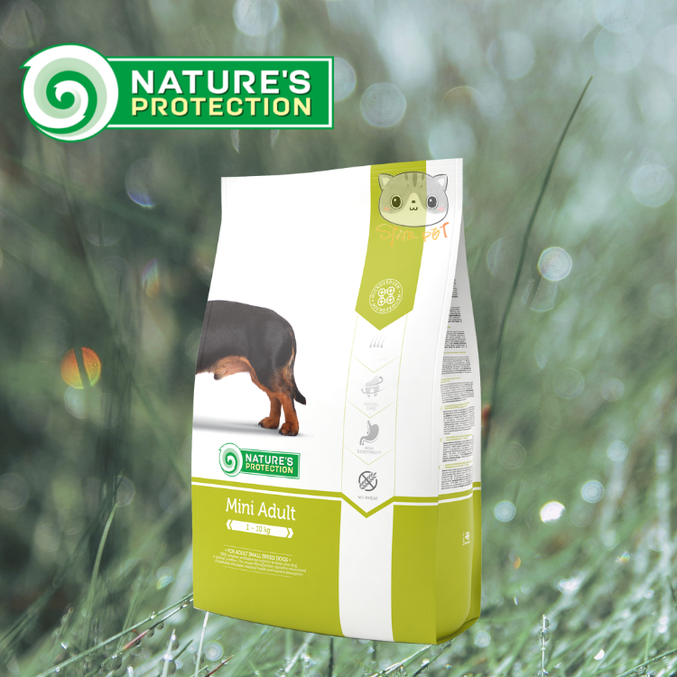 Nature's Protection Dog Dry Feed - Mini Adult 7.5kg