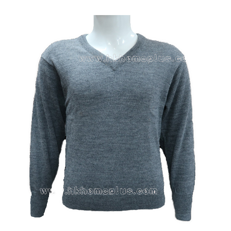 TE: 童裝純羊毛套頭長袖外套 (6-16碼)