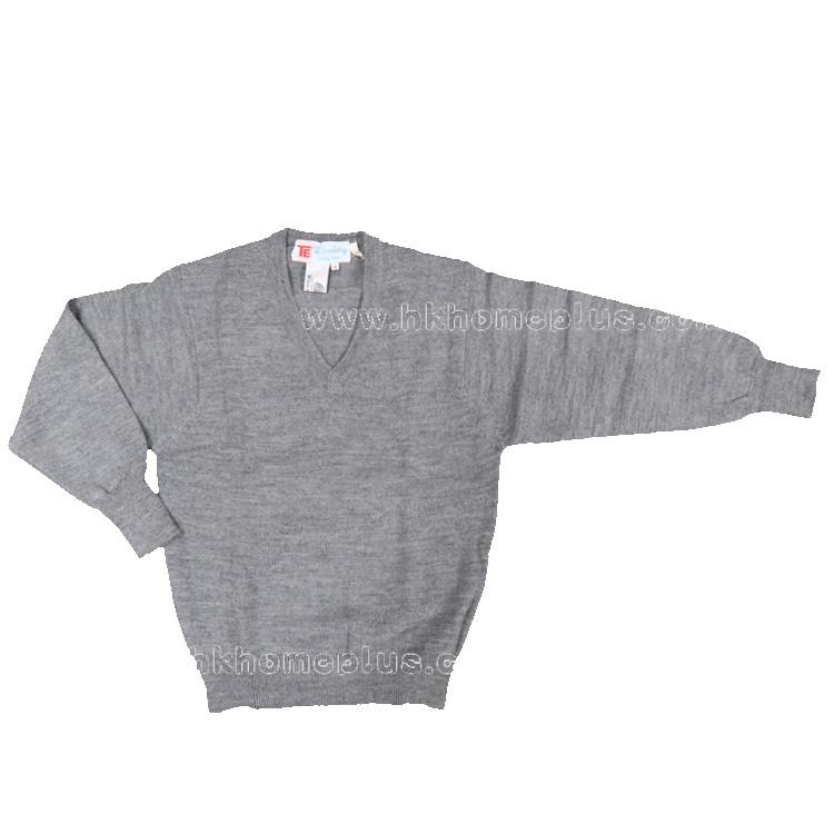 TE: 童裝純羊毛套頭長袖外套 (6-16碼)