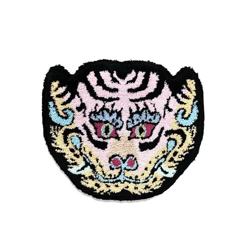 RAW EMOTIONS 西藏虎頭地毯 粉色