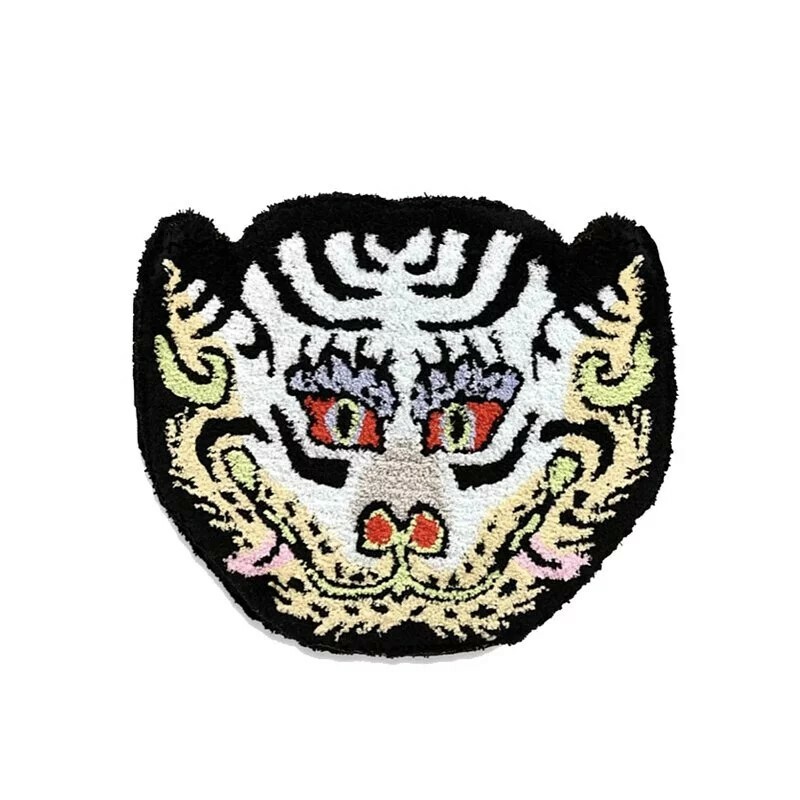 RAW EMOTIONS 西藏虎頭地毯 藍色