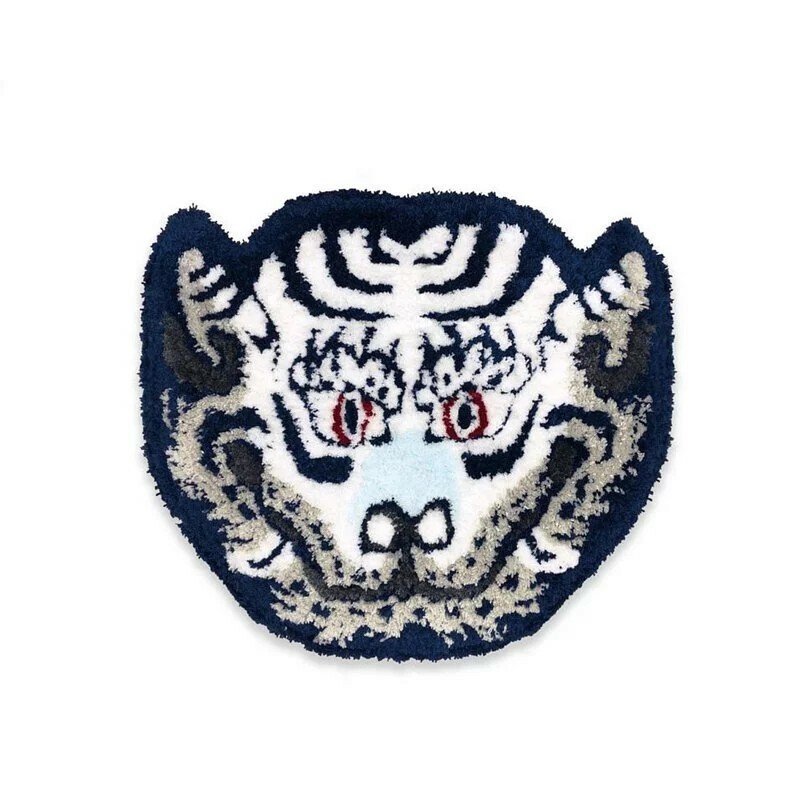 RAW EMOTIONS 西藏虎頭地毯 白色