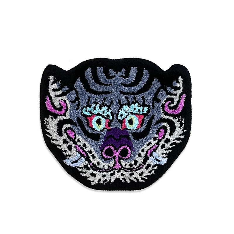 RAW EMOTIONS 西藏虎頭地毯 紫色