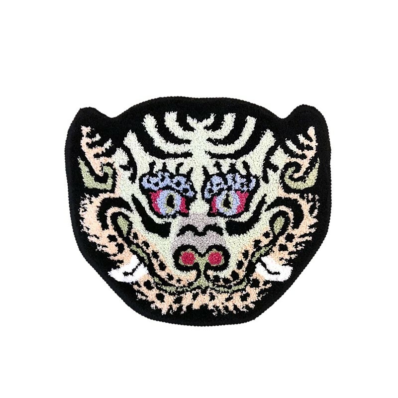 RAW EMOTIONS 西藏虎頭地毯 薄荷綠