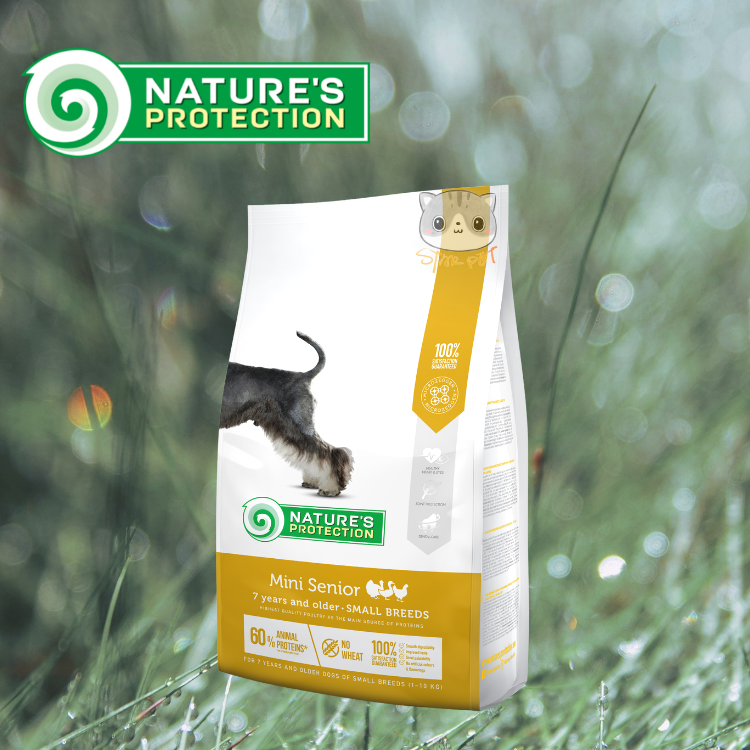 Nature's Protection Dog Dry Feed - Mini Senior 7.5kg