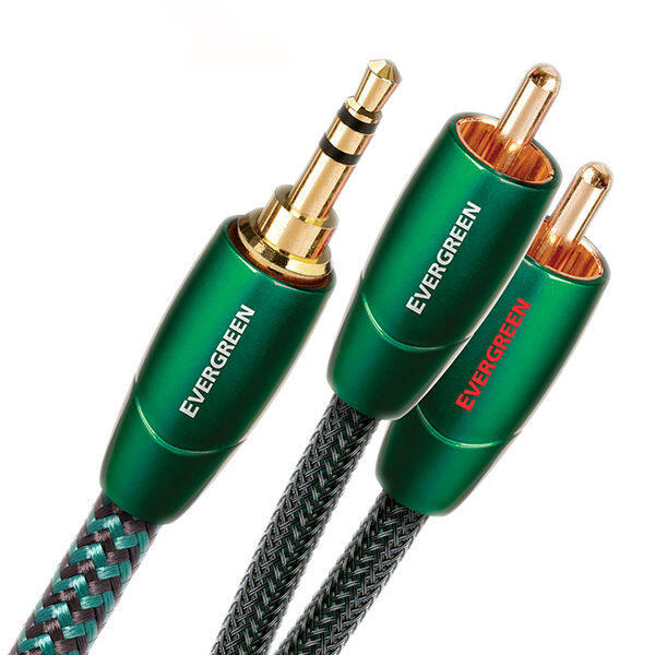美國線聖 AudioQuest Evergreen【3.5mm to RCA】訊號線