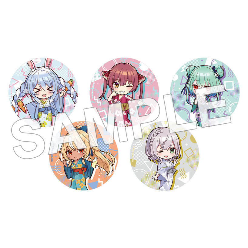 「官方代購」Hololive X 極楽湯 RAKU SP Collab周邊 襟章 #4 通販