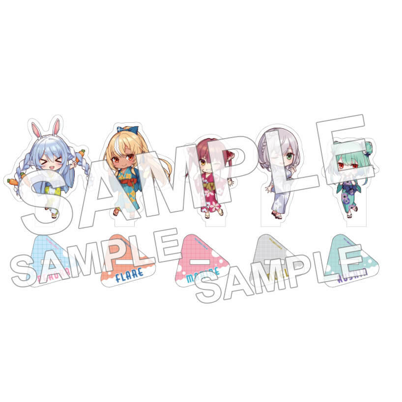 「官方代購」Hololive X 極楽湯 RAKU SP Collab周邊 立牌 #5 通販