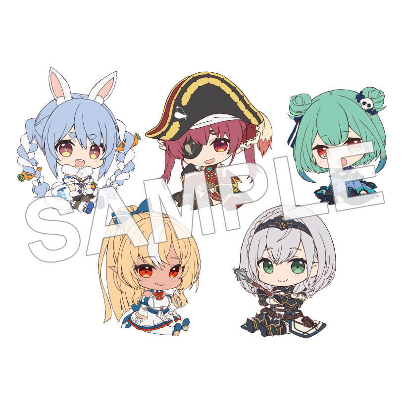 「官方現貨」Hololive X 極楽湯 RAKU SP Collab周邊 3期生橡膠掛件