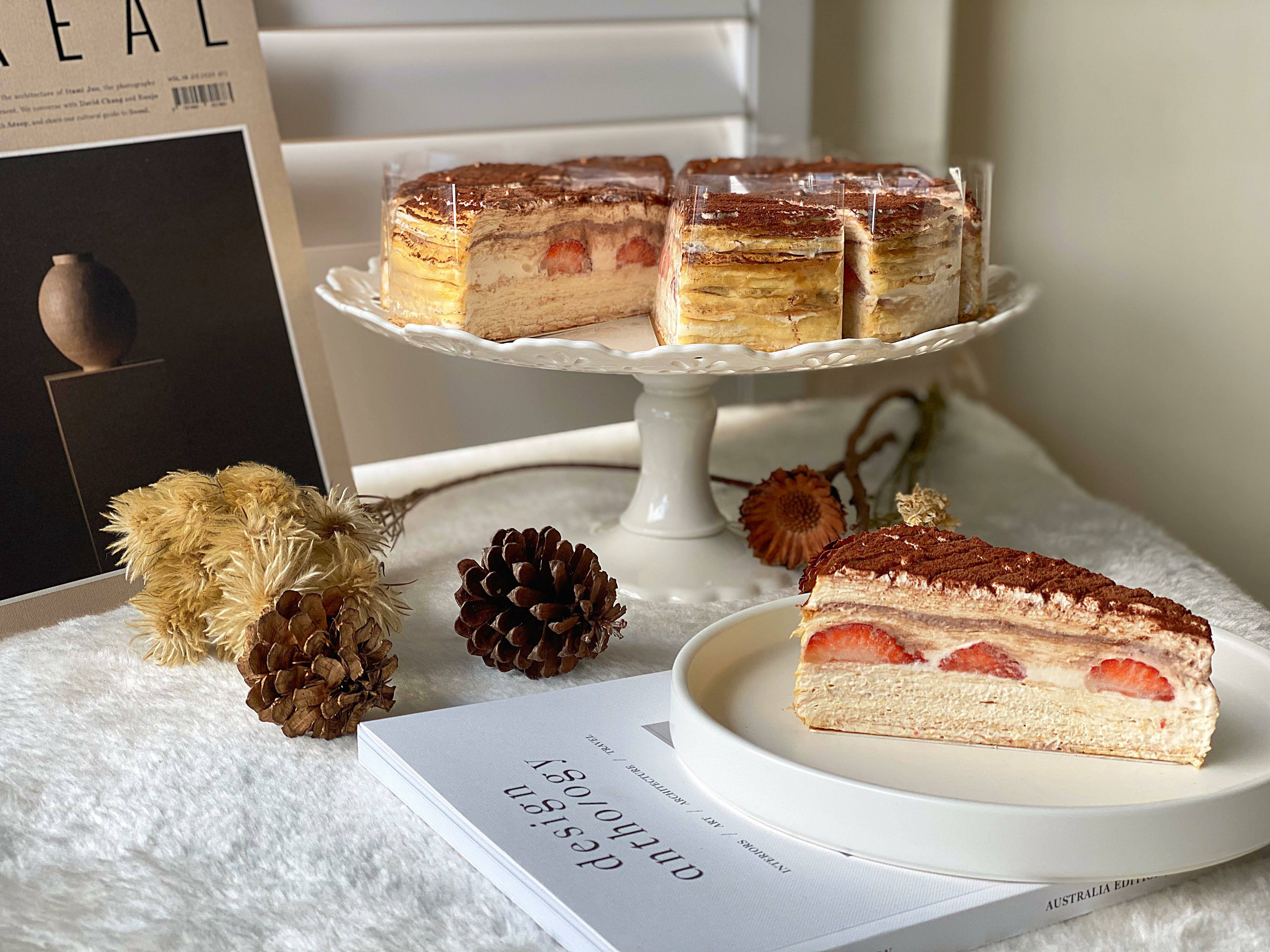 草莓提拉米蘇千層