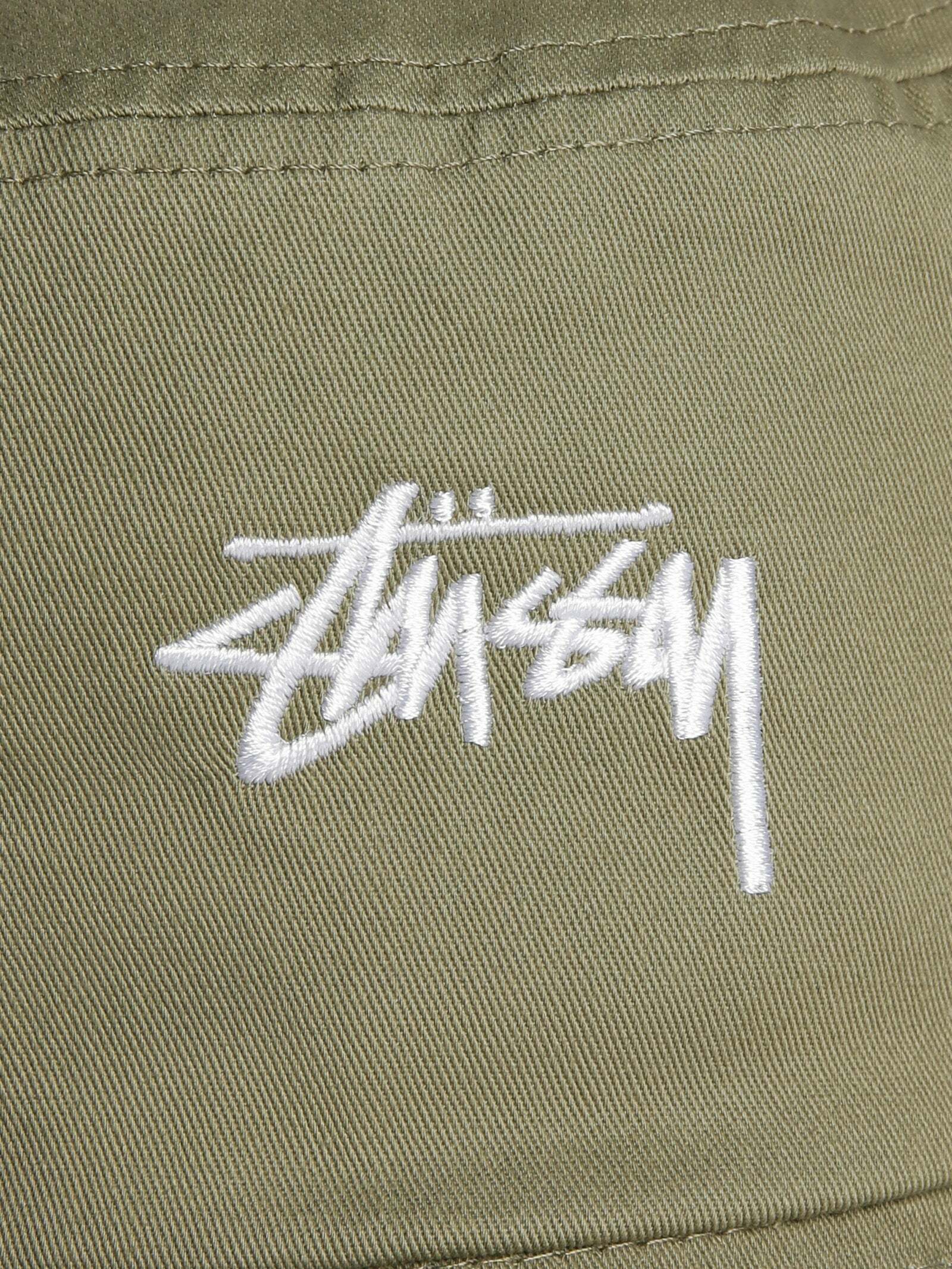 STUSSY 漁夫帽  Stock Bucket Hat in Safari Green