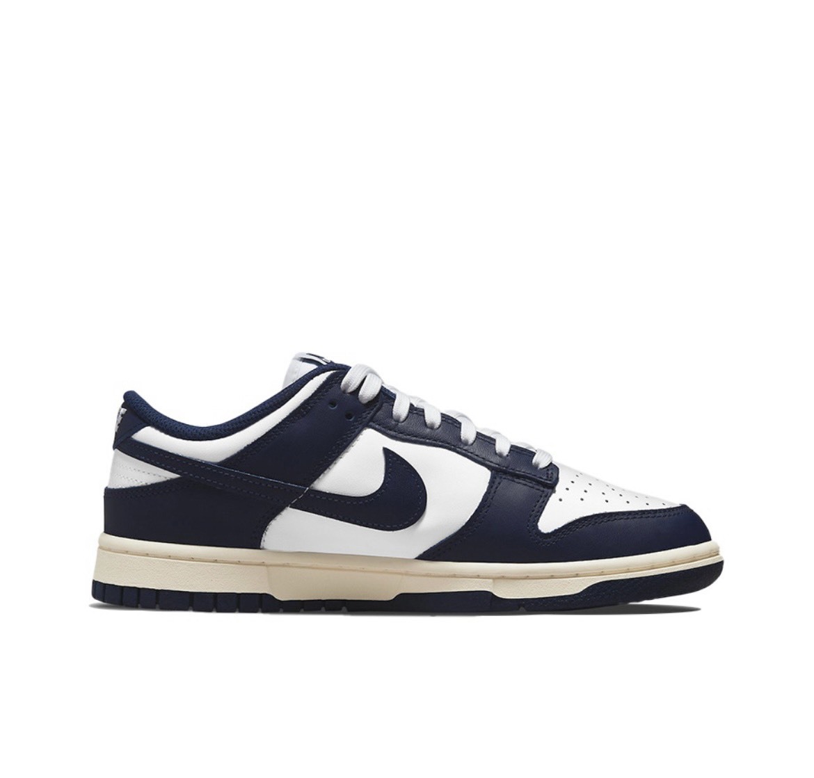 Nike Dunk Low “ Vintage Navy” 復古做舊底海軍藍女款