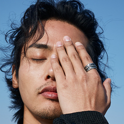 【ACCY009】羽毛開口設計戒指