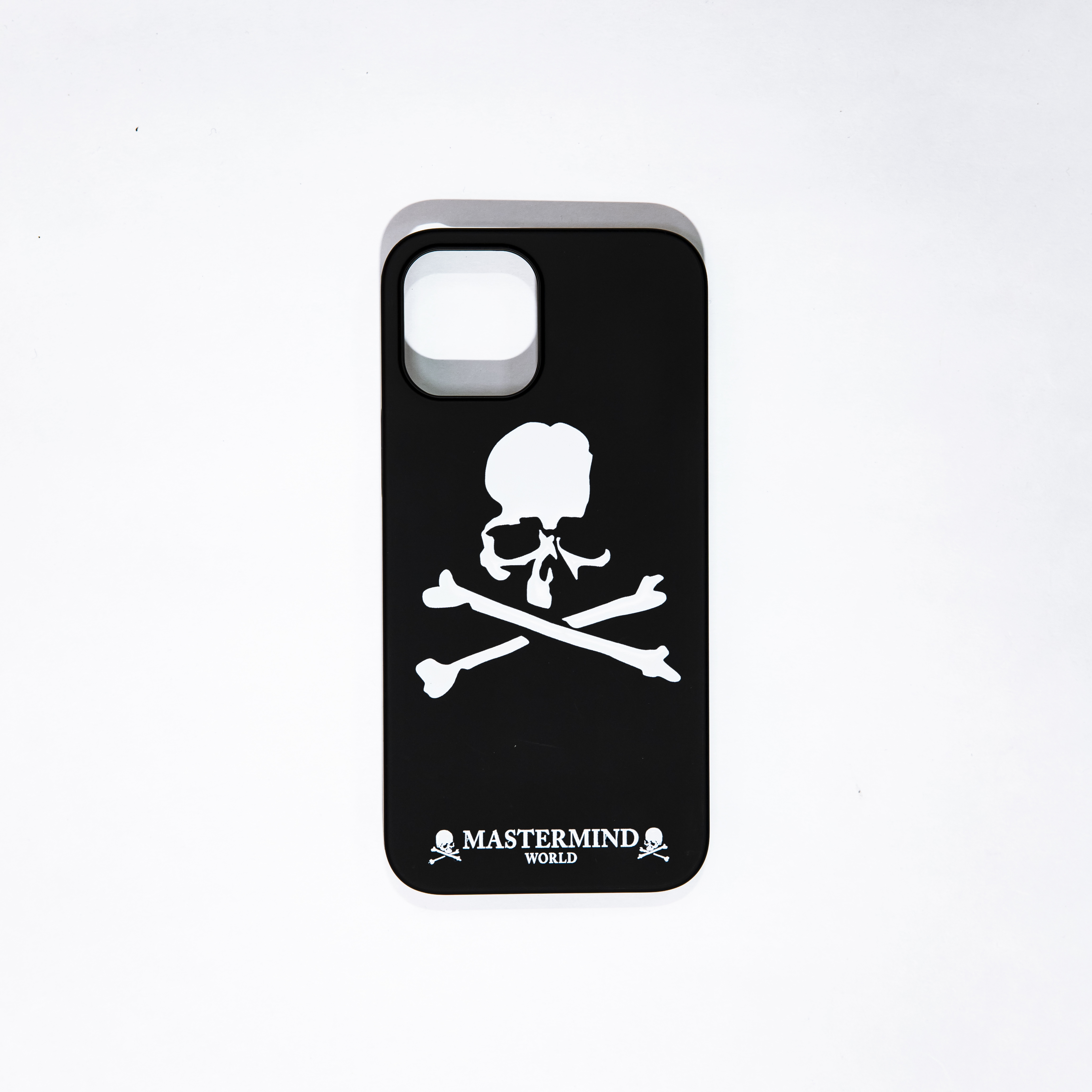 -(C015)-MASTERMIND WORLD IPHONE PONE CASE骷髏手機殼 12 PRO/PRO MAX 黑