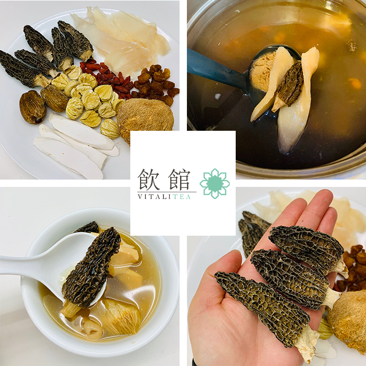 羊肚菌螺片補虛湯