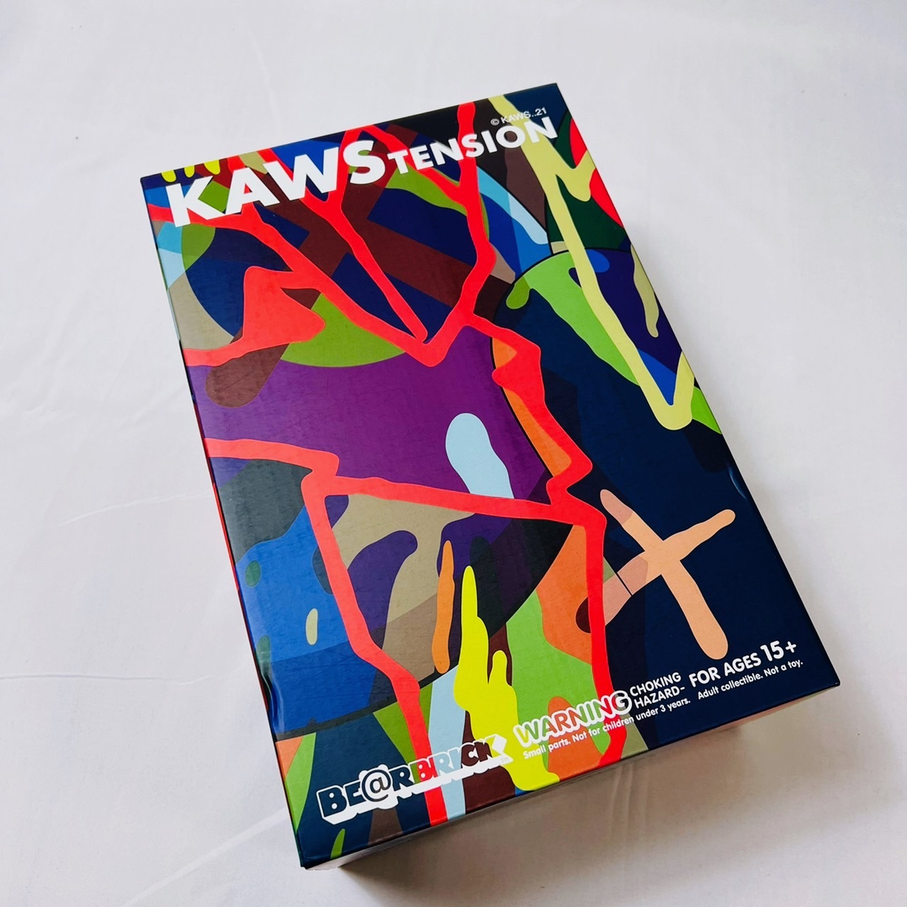 BE@RBRICK KAWS TENSION 塗鴨 藝術家 限量款