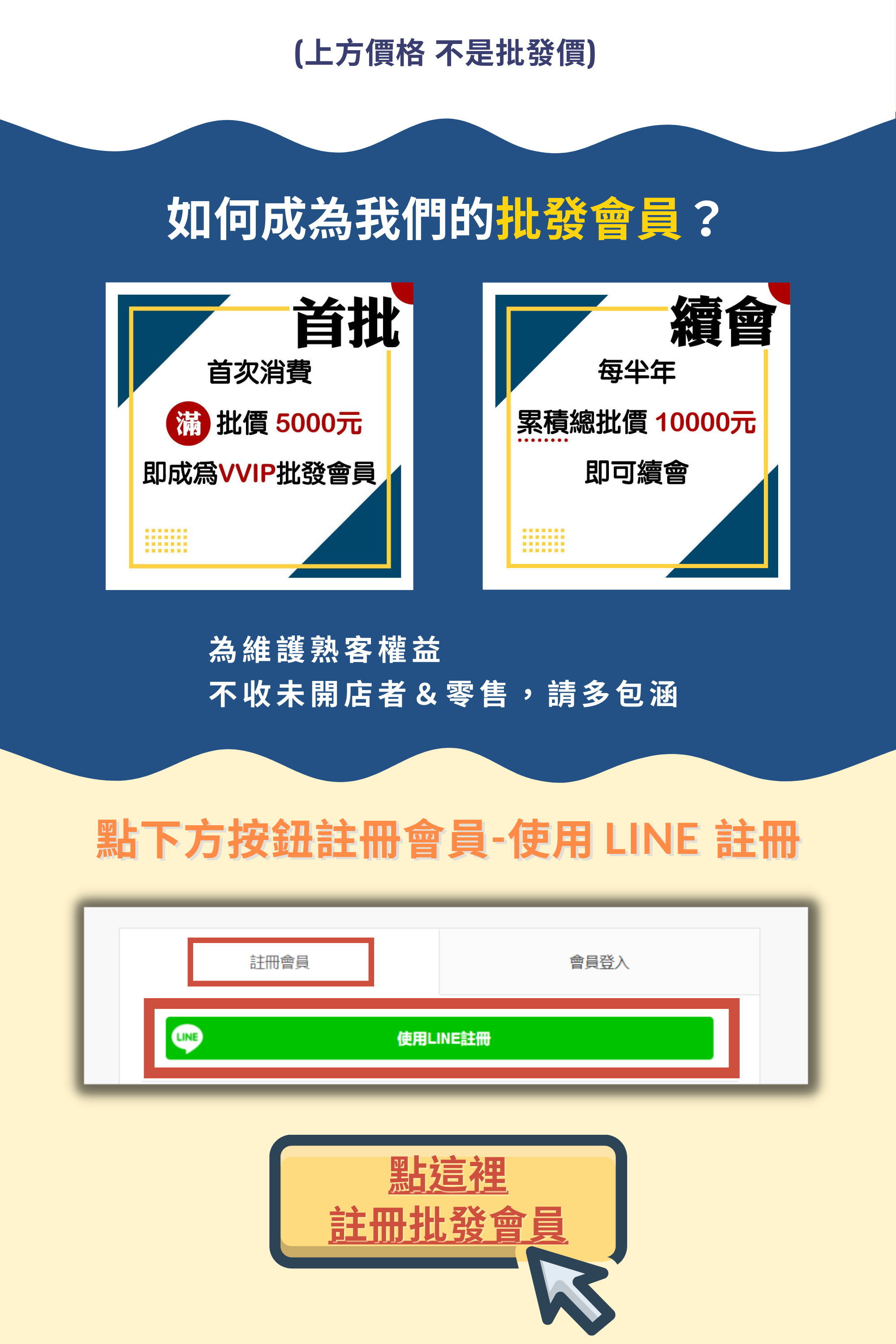 世界一百貨批發會員