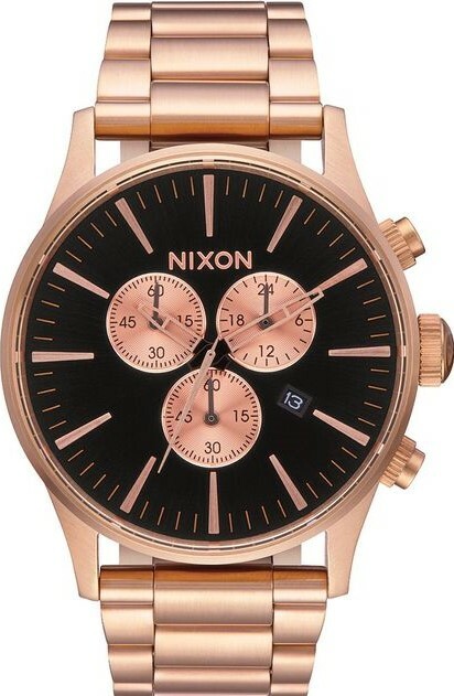 萬年鐘錶 - NIXON 尼克森  SENTRY SS  三眼計時衝浪錶  A386-1932  錶徑42MM